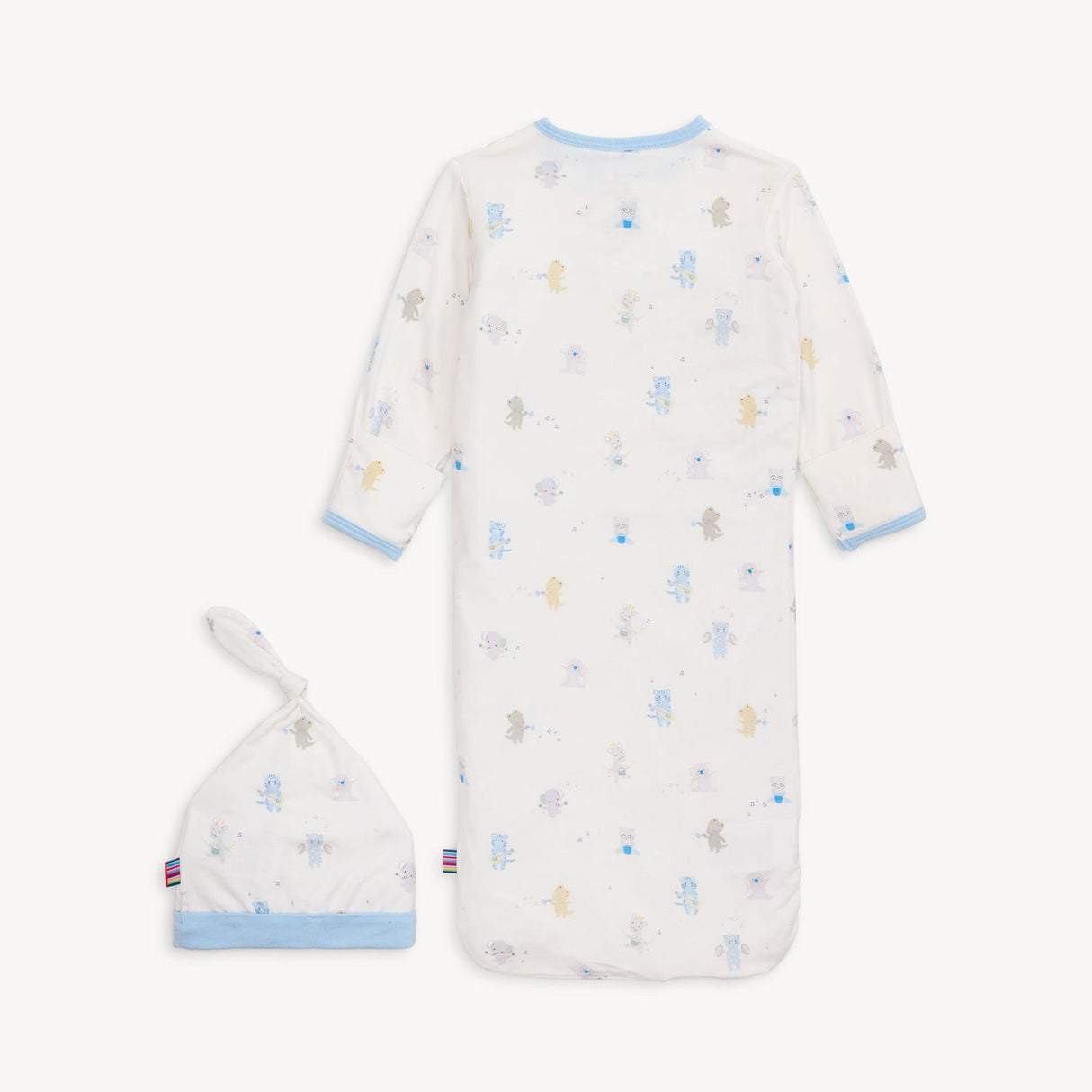 Magnetic Me Baby Blue Beats Modal Gown & Hat Set