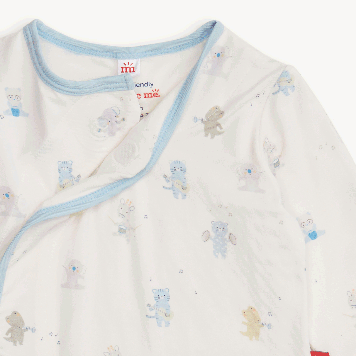 Magnetic Me Baby Blue Beats Modal Gown & Hat Set