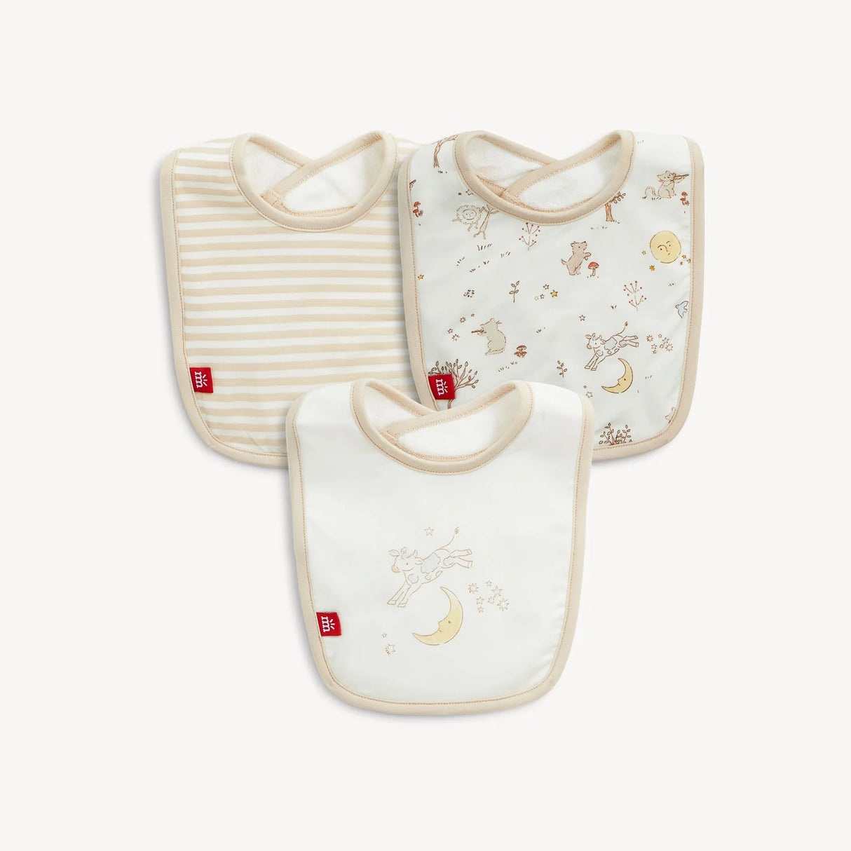 Magnetic Me Bedtime Rhymes Modal Bib | 3 Pack