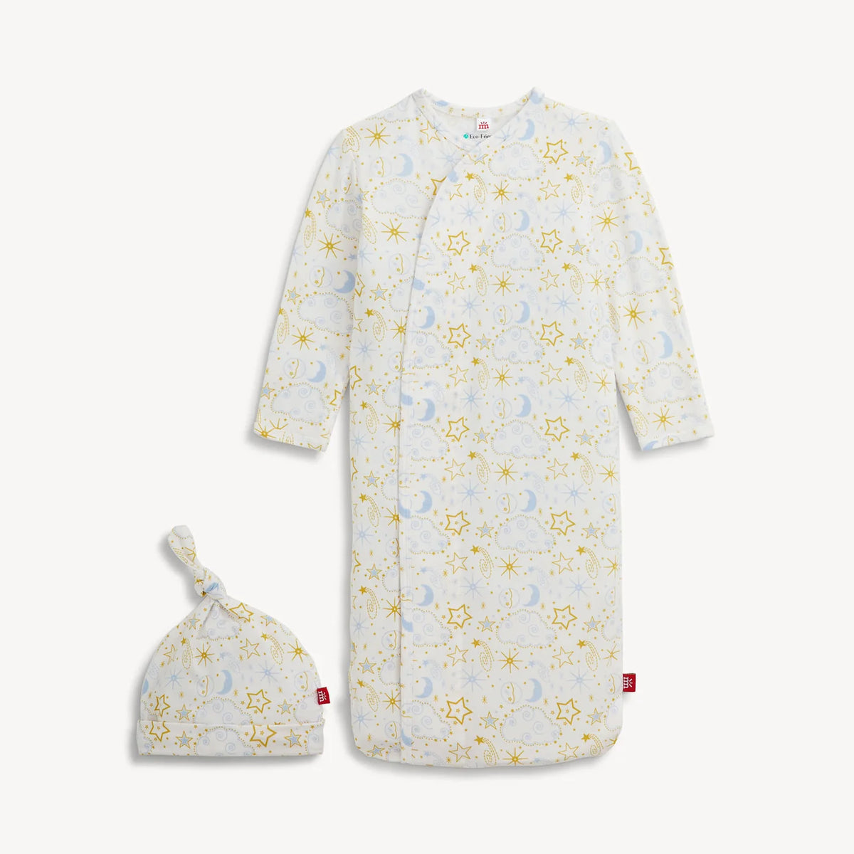 Magnetic Me Star Signs Blue Modal Gown + Hat Set | NB-3M