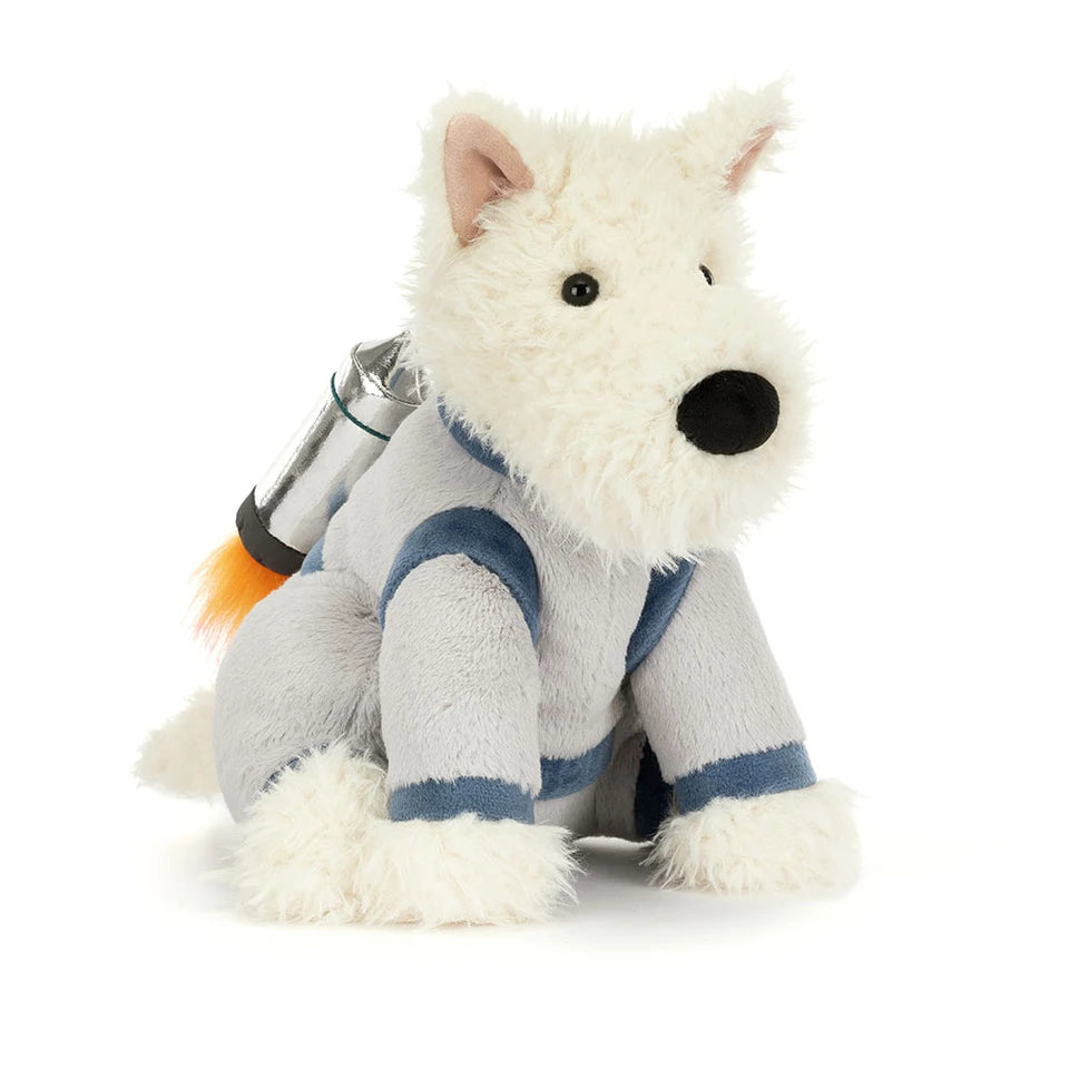 Jellycat Munro Scottie Dog Space Outfit | No Free Shipping | Limit 2
