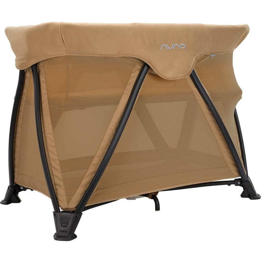 Nuna COVE Aire Go Travel Crib with sheet