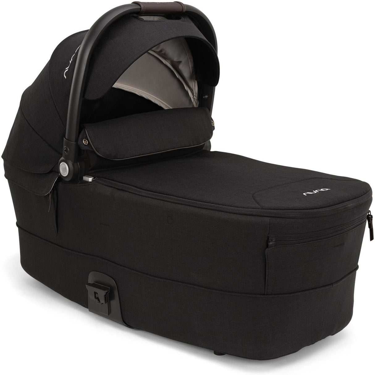 Nuna MIXX Series Bassinet + Stand | Caviar (Chocolate)