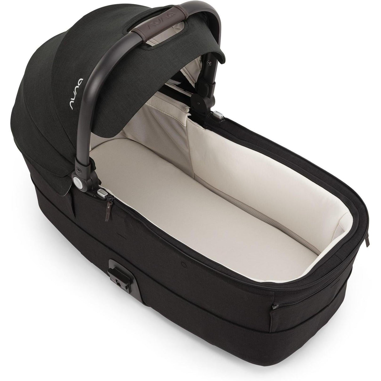 Nuna MIXX Series Bassinet + Stand | Caviar (Chocolate)