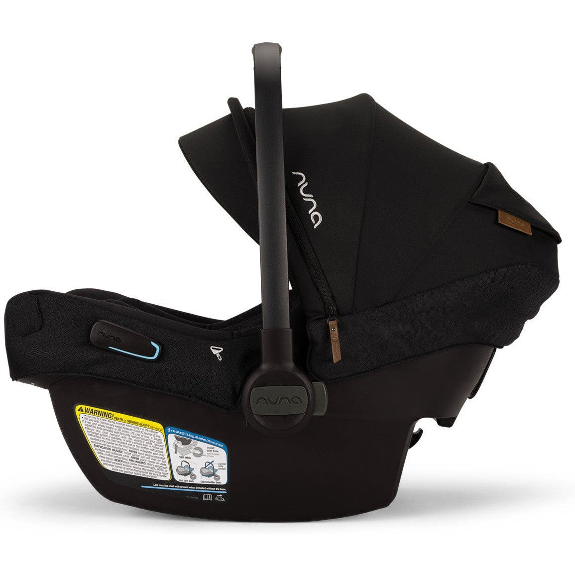 Nuna MIXX Next with Magnetic Buckle + PIPA Aire RX Infant Car Seat with Relx base Travel System
