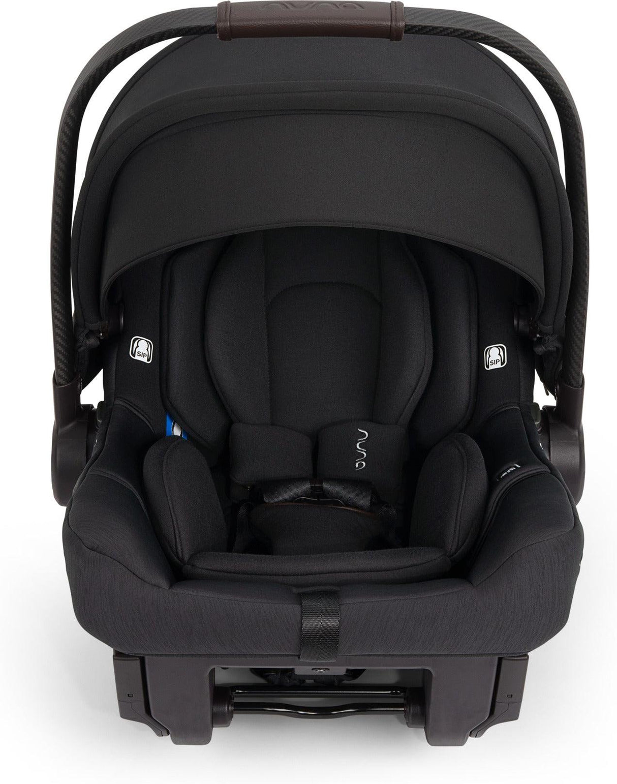 NUNA TRIV LX stroller + Pipa URBN car seat Travel System | Caviar