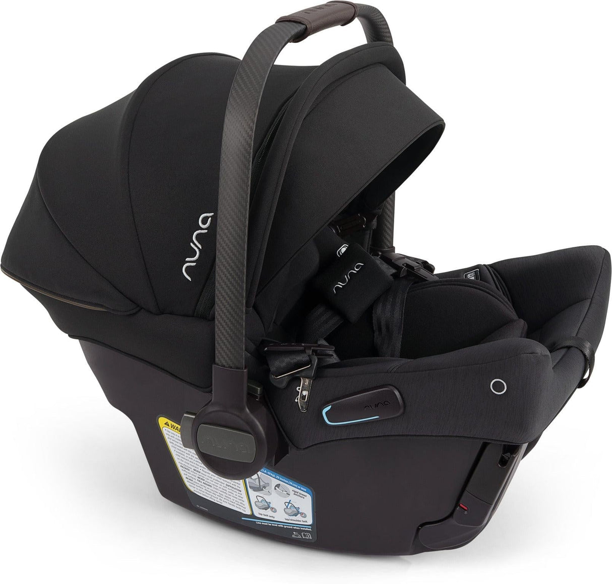 NUNA TRIV LX stroller + Pipa URBN car seat Travel System | Caviar