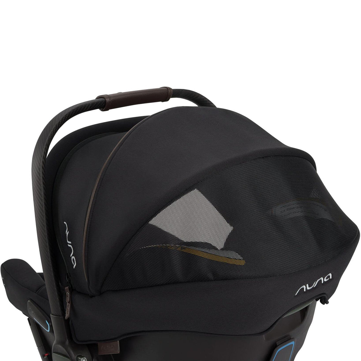 NUNA TRIV LX stroller + Pipa URBN car seat Travel System | Caviar