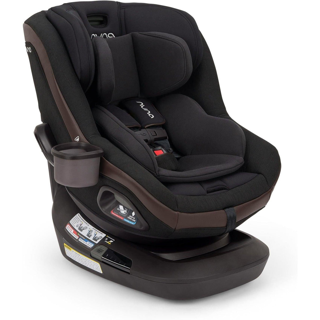 NUNA REVV Maxx Rotating Convertible Car Seat with cupholder