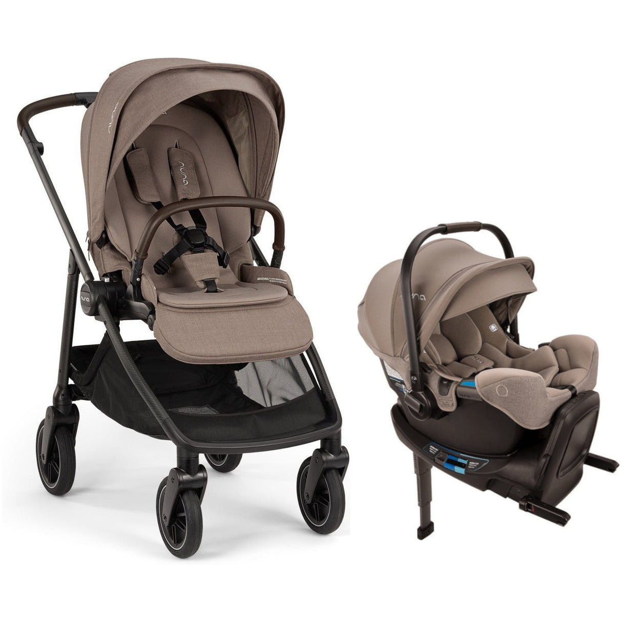 NUNA Swiv Stroller and Pipa RX + Relx Base Travel System | Final Sale