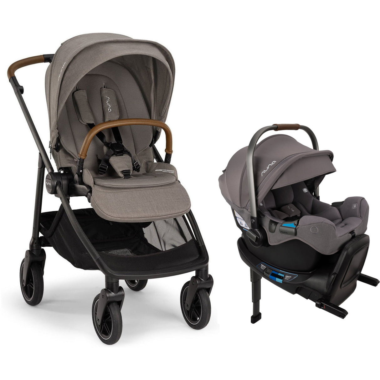 NUNA Swiv Stroller and Pipa RX + Relx Base Travel System | Final Sale