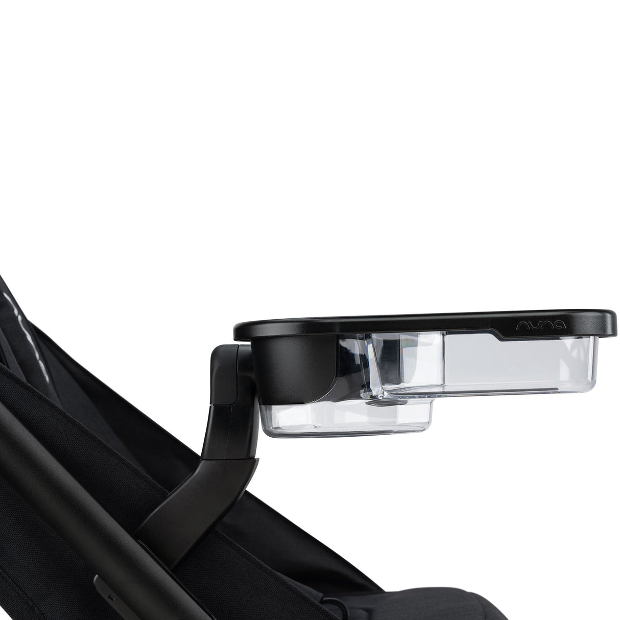 NUNA TRVL™ series stroller child tray | Caviar