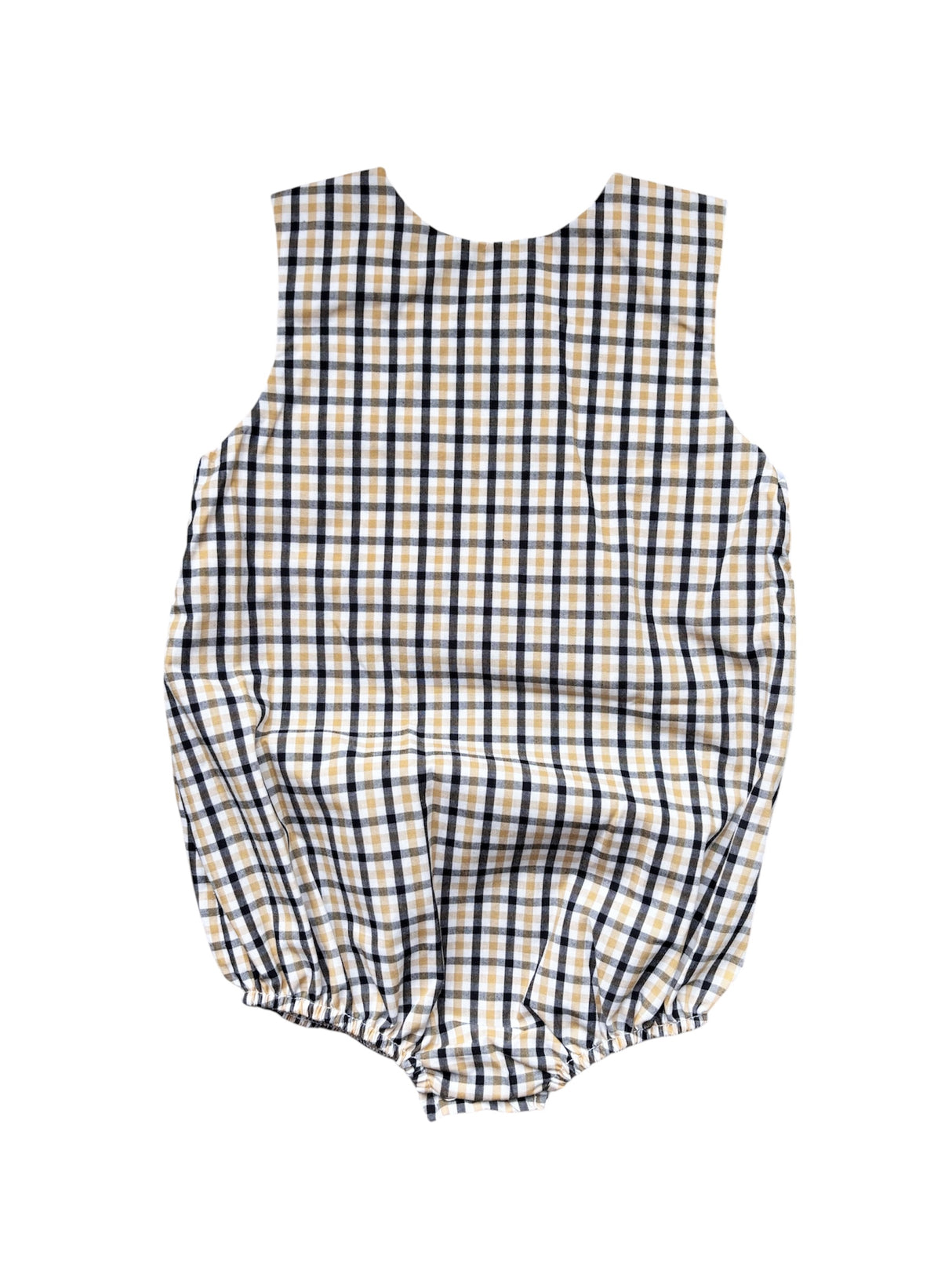Saints Smock Plaid Bubble