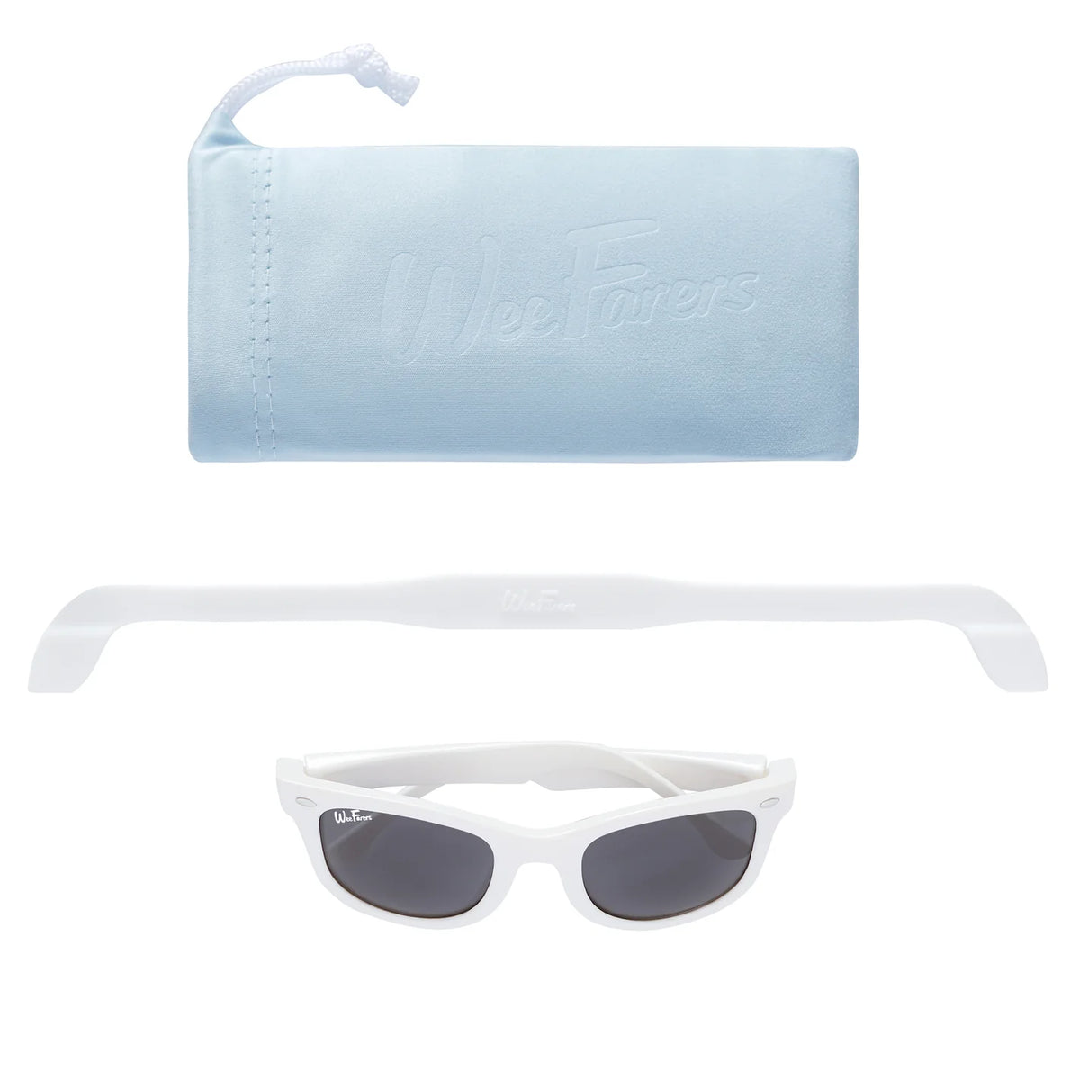 WeeFarers Polarized Children's Sunglasses | White