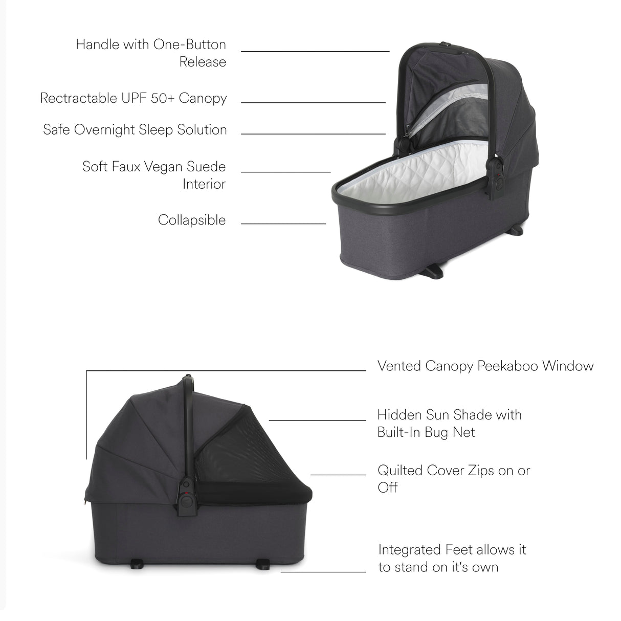 VEER Switchback Stroller Bassinet