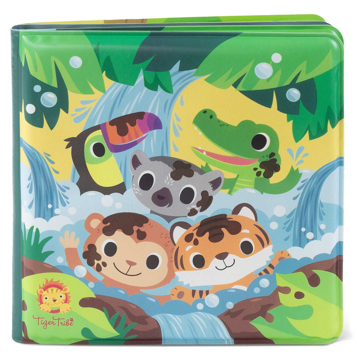 Tiger Tribe Bath Book - Messy Jungle