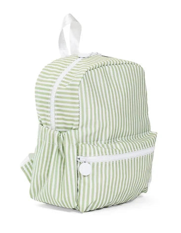 TRVL Design Mini Coated Backpack | Pimlico Stripe Sage