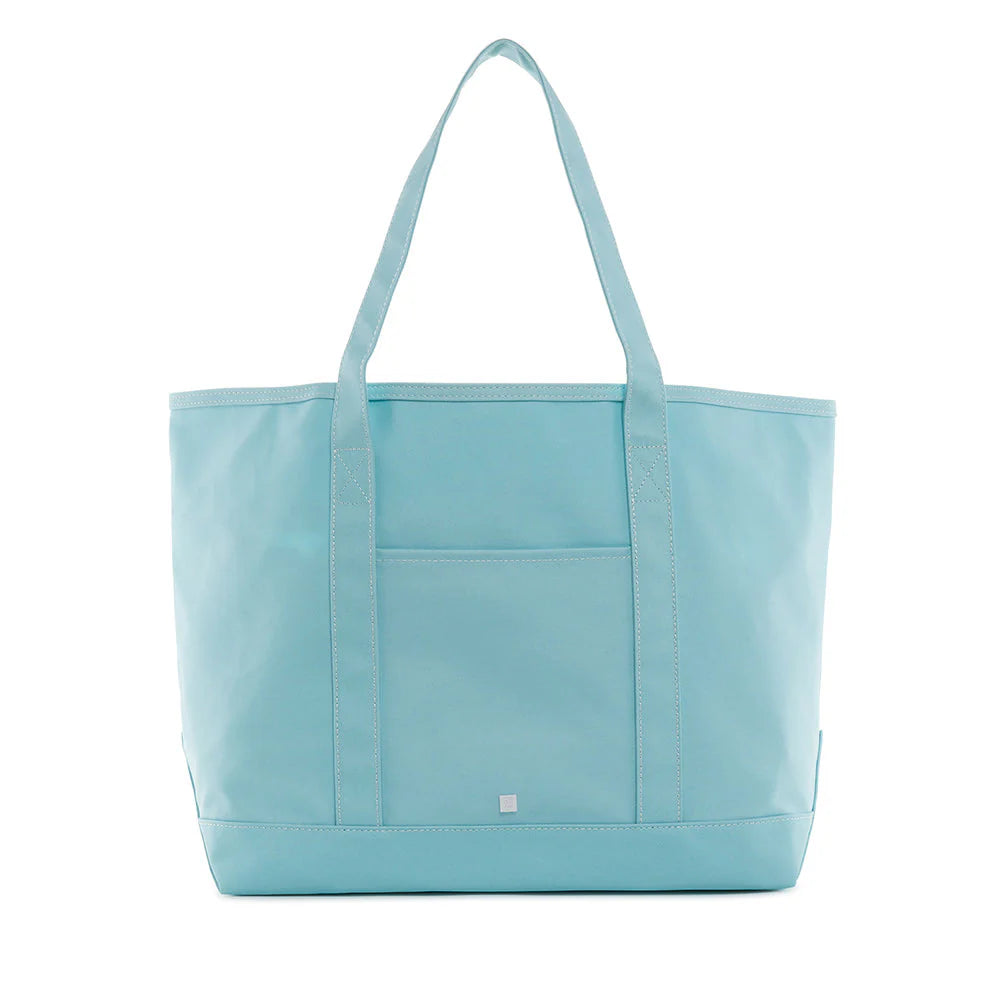 TRVL Design Maxi Tote Coated Canvas Large | Lake Blue
