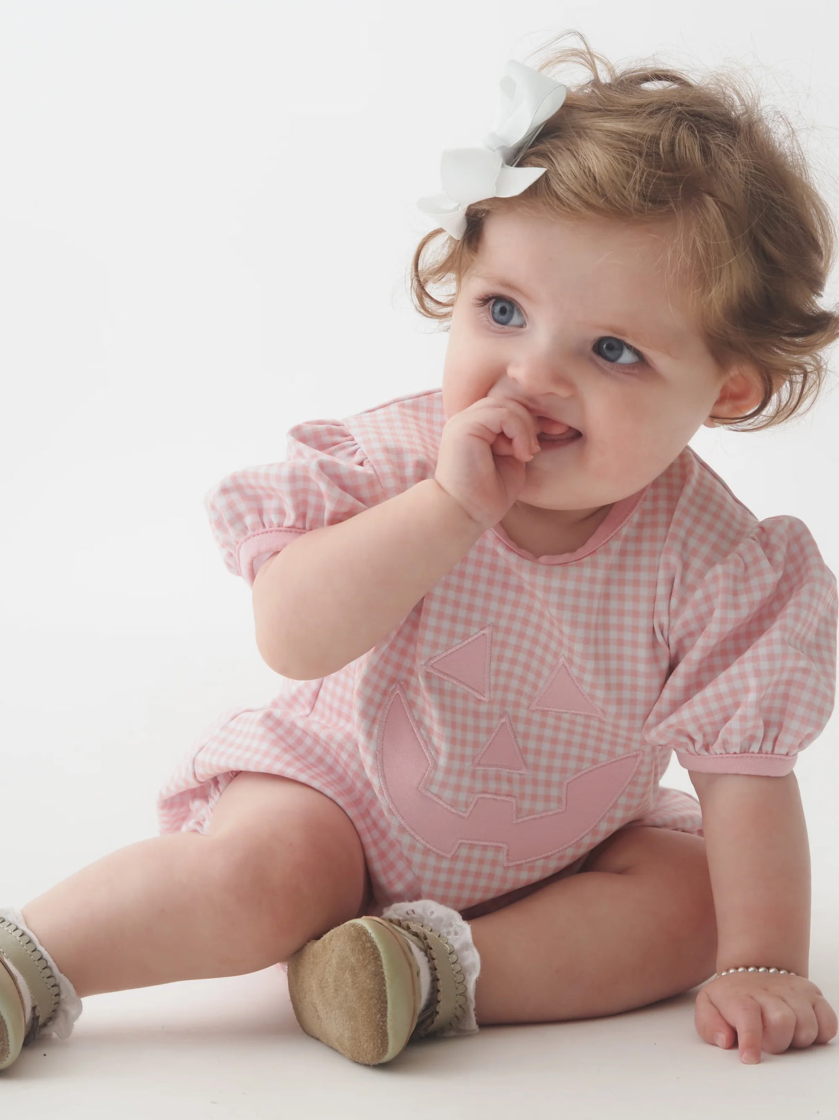 Jack O Lantern Pink Girls Bubble