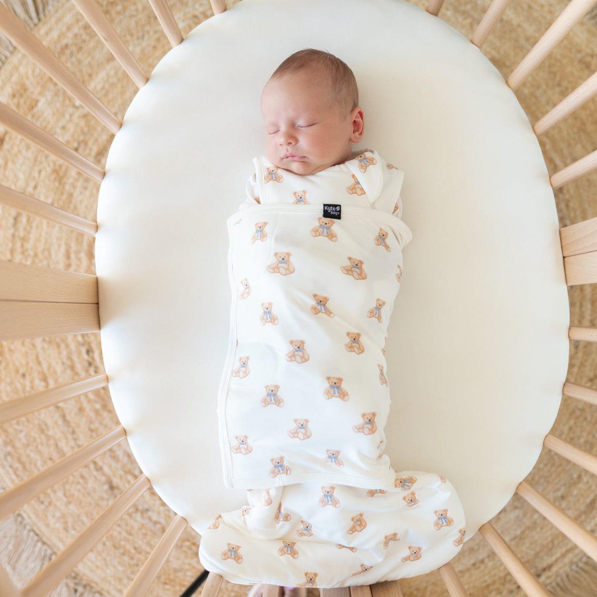 Kyte Bamboo Sleep Bag Swaddler XS | 1.0 TOG Teddy Bear