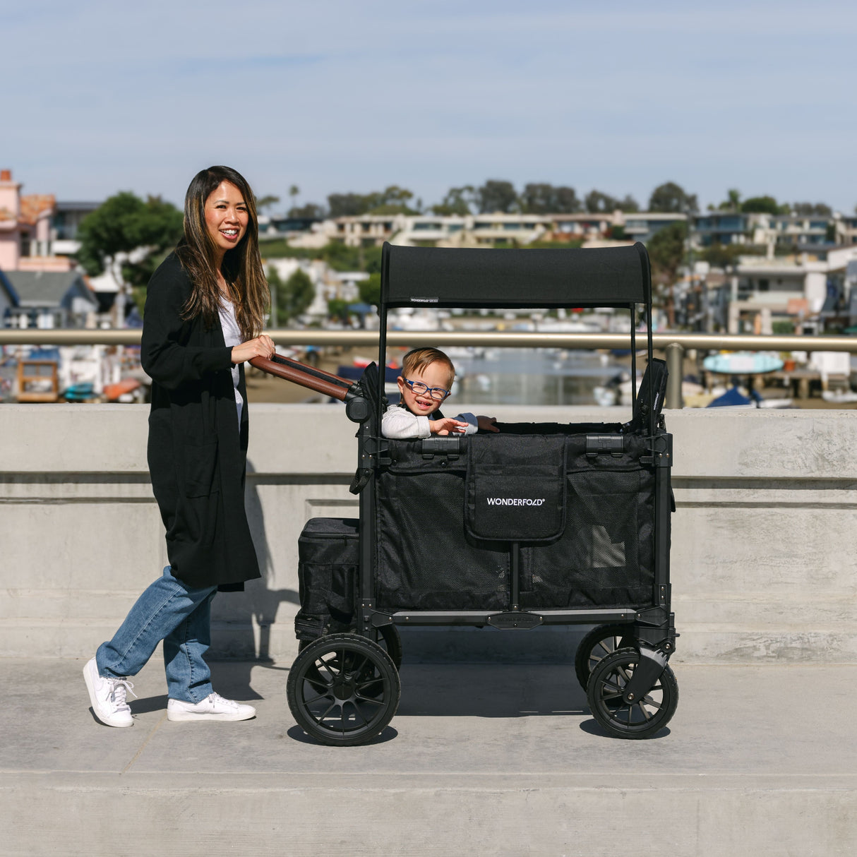 Wonderfold W2 Luxe Pro 2-Seater Stroller Wagon