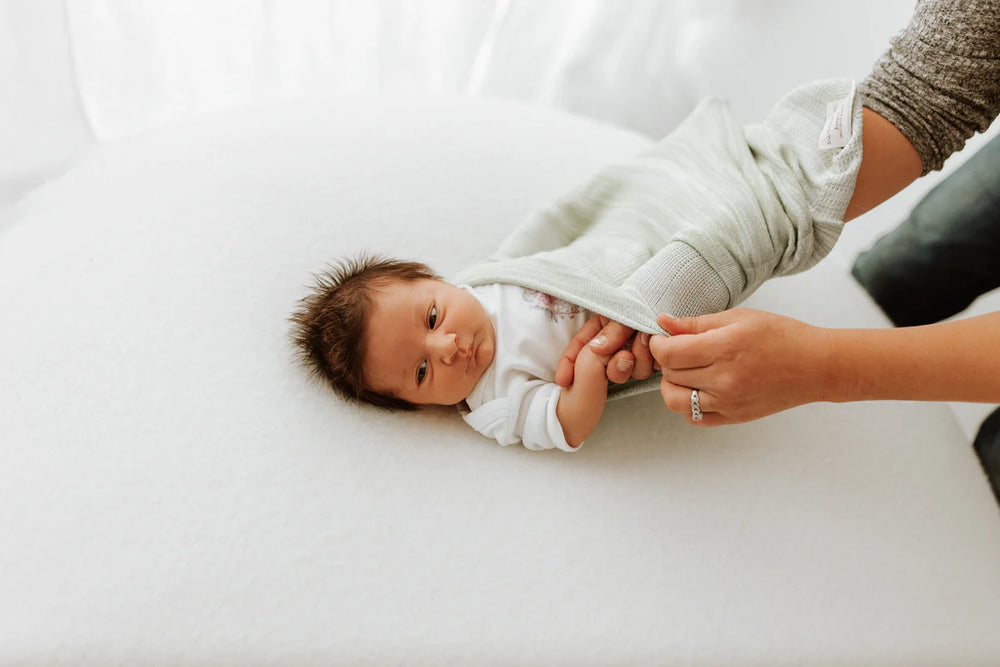 Swaddelini Bamboo Blend Swaddle Sleep Sack | Mint