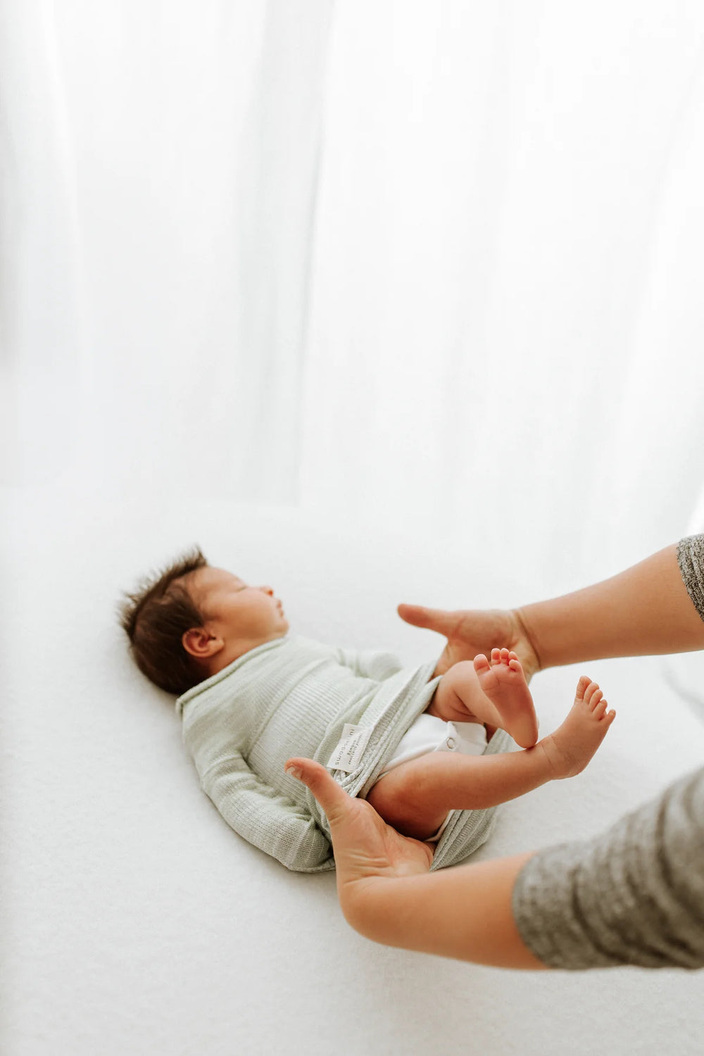 Swaddelini Bamboo Blend Swaddle Sleep Sack | Mint