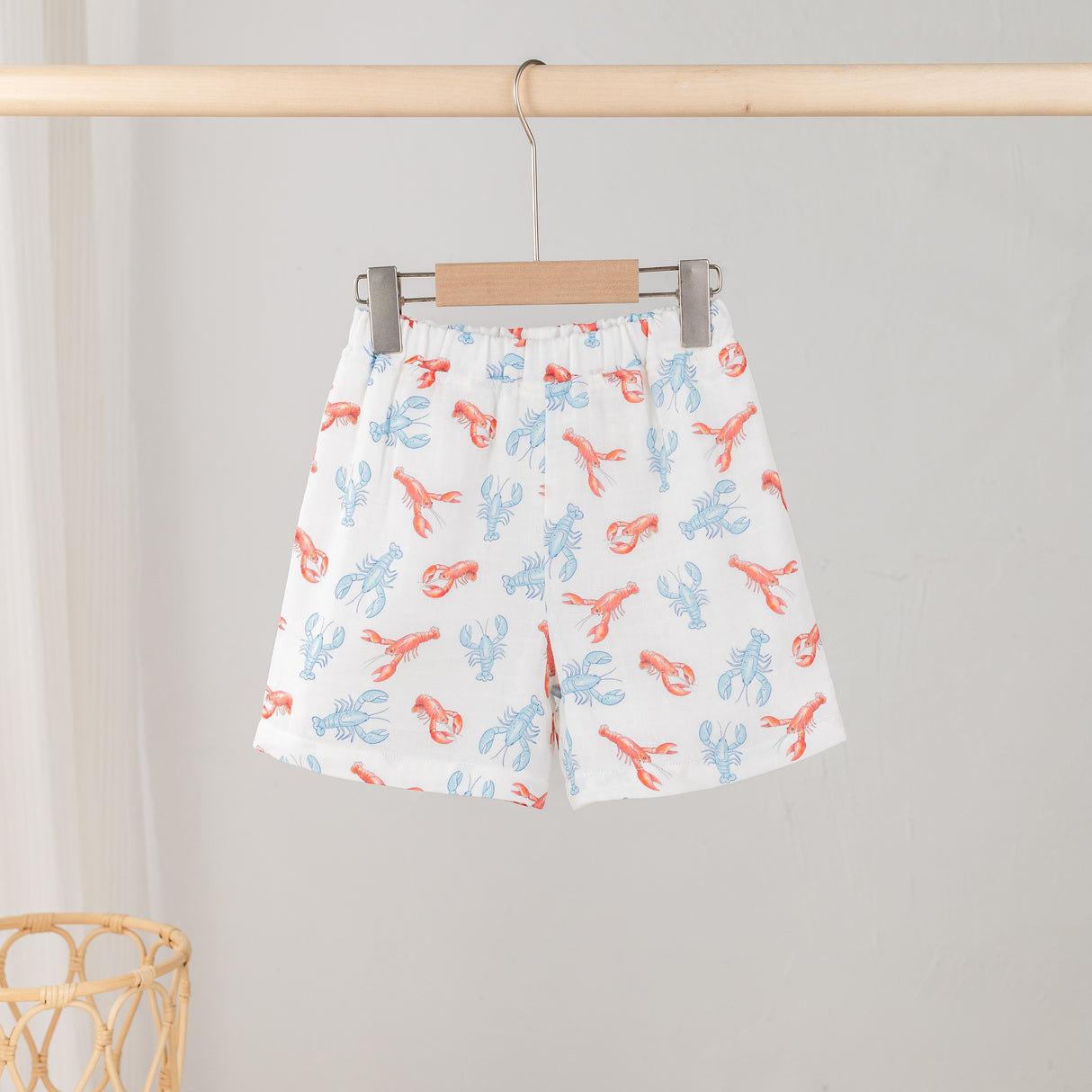 Nola Tawk Mascot Mania in Louisiana Organic Muslin Shorts