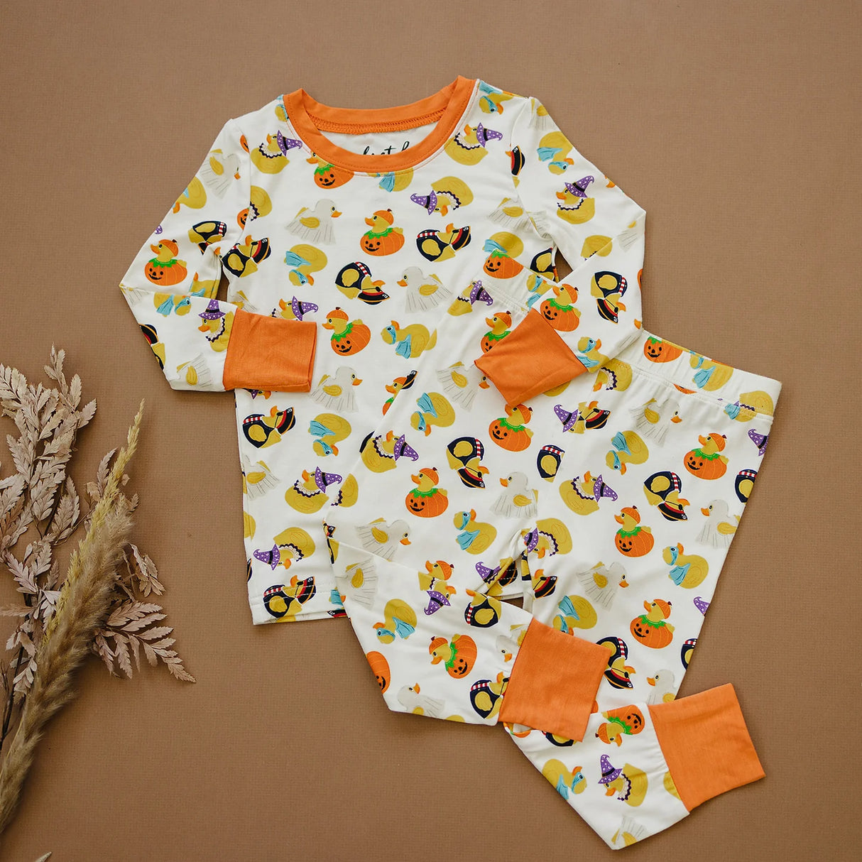 Velvet Fawn Spooky Quack-tacular Bamboo Pajama Set