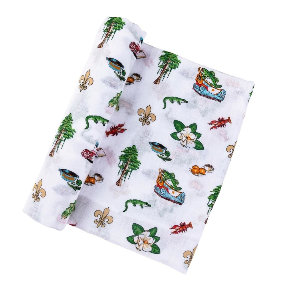 Louisiana Baby Bamboo Muslin Swaddle Blanket