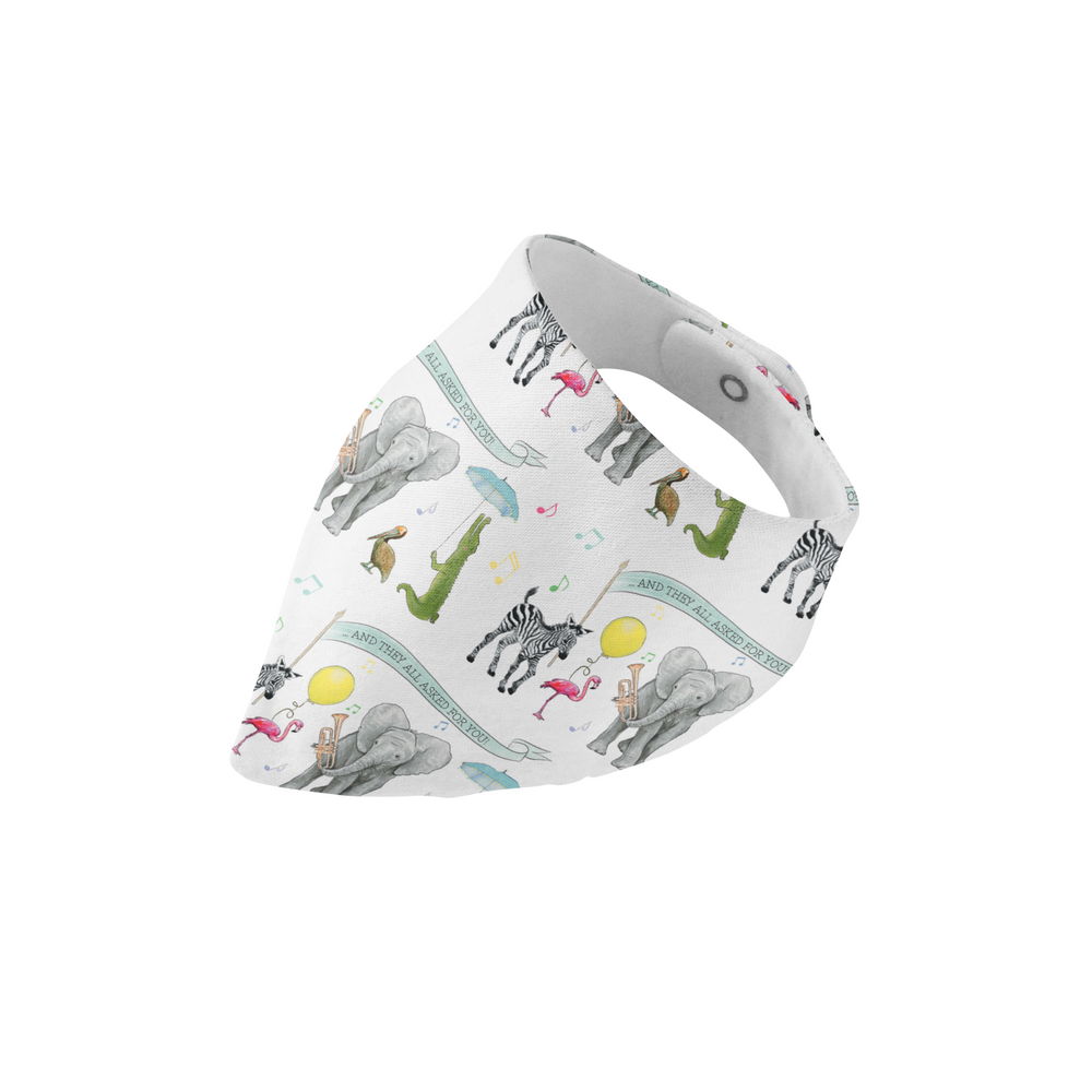 They All Asked For You Organic Muslin Bib