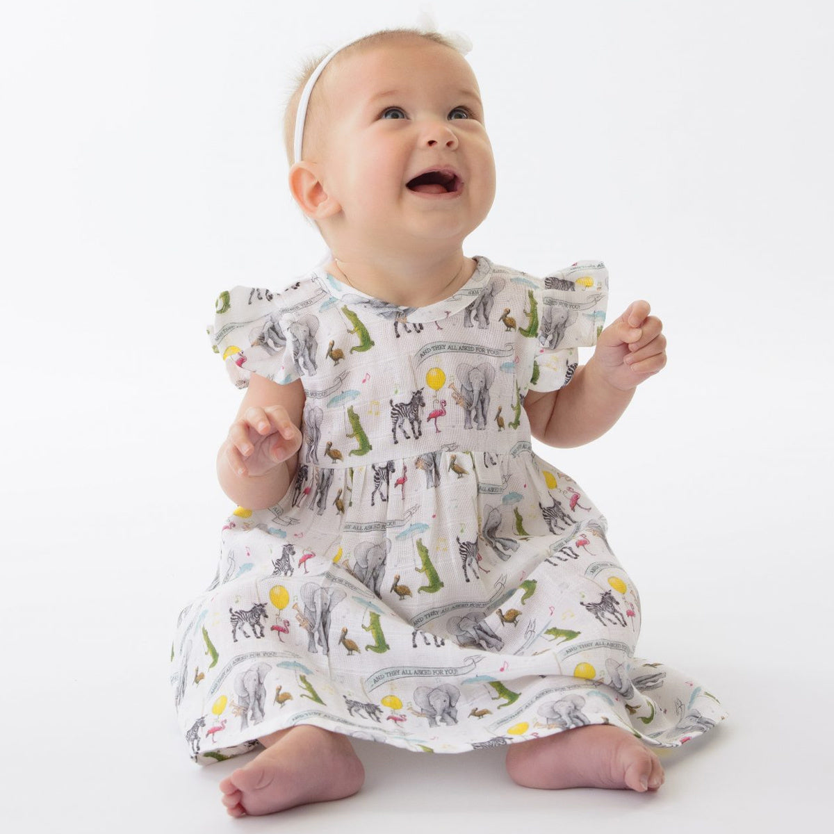 They All Asked for You Organic Muslin Dress