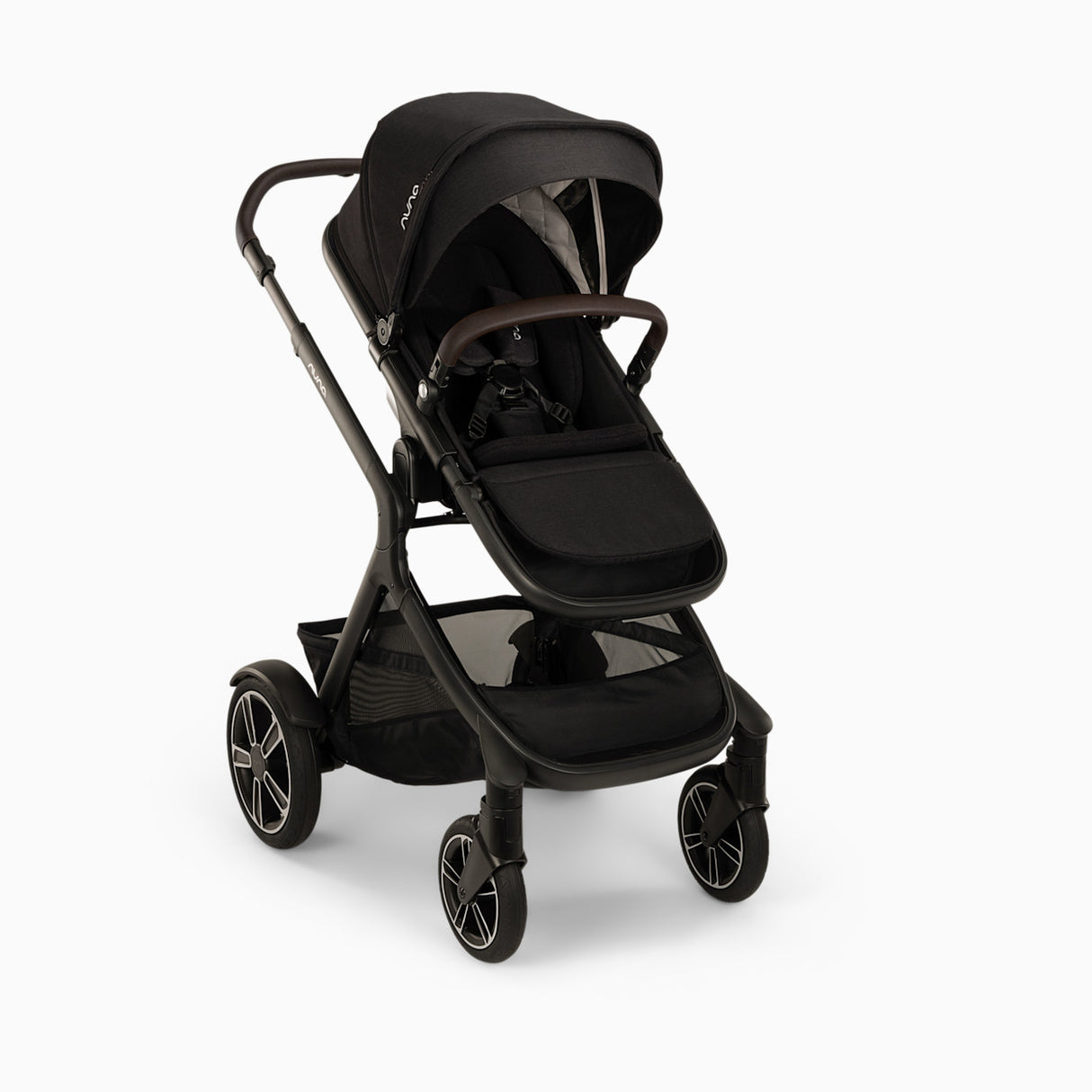 Nuna DEMI Next Single to Double Stroller with Rider Board