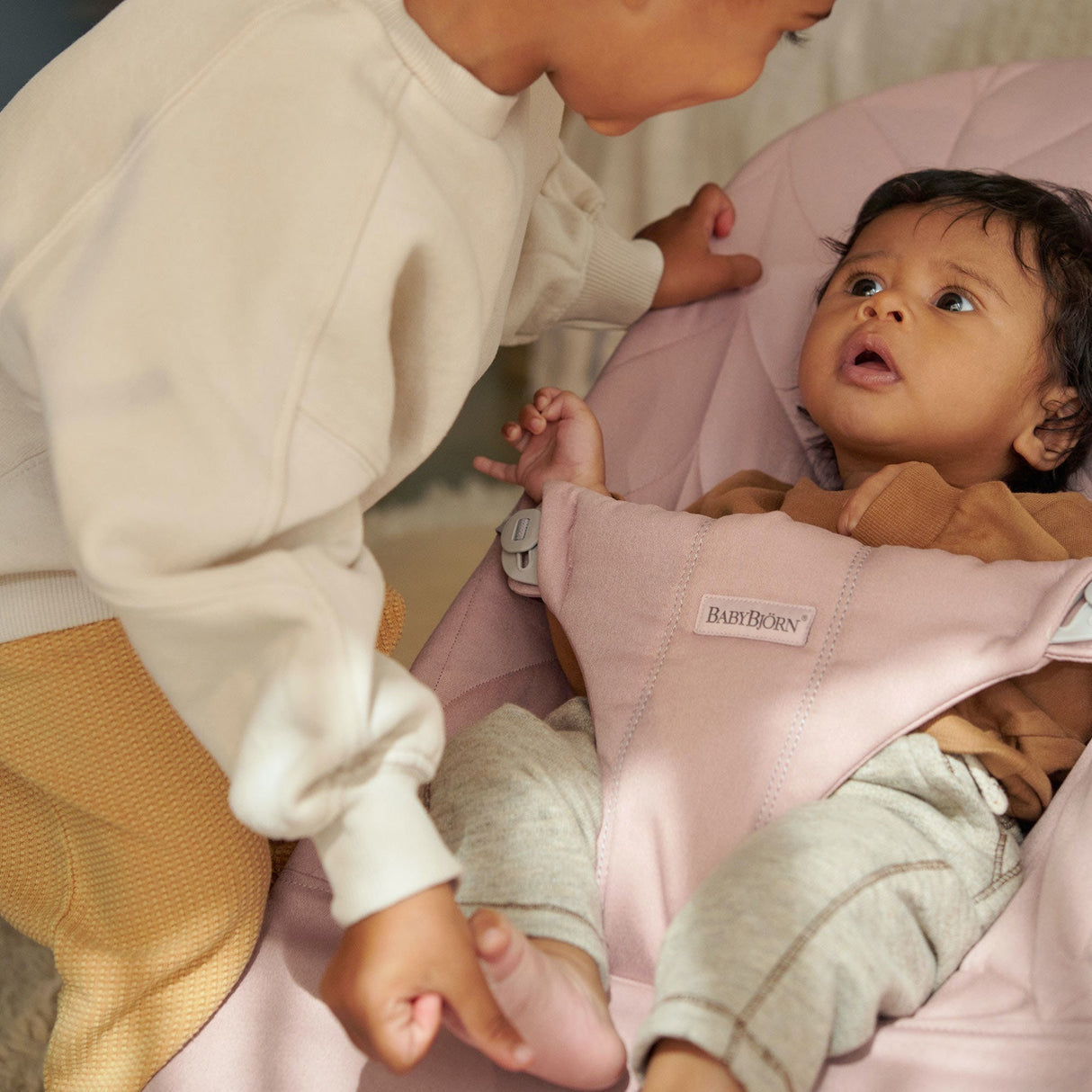 BabyBjorn Bouncer Bliss  - Petal Quilt Cotton (in store exclusive)