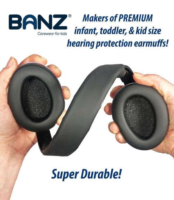 Banz Hear No Blare Baby Earmuffs (Ages 0-2 years)