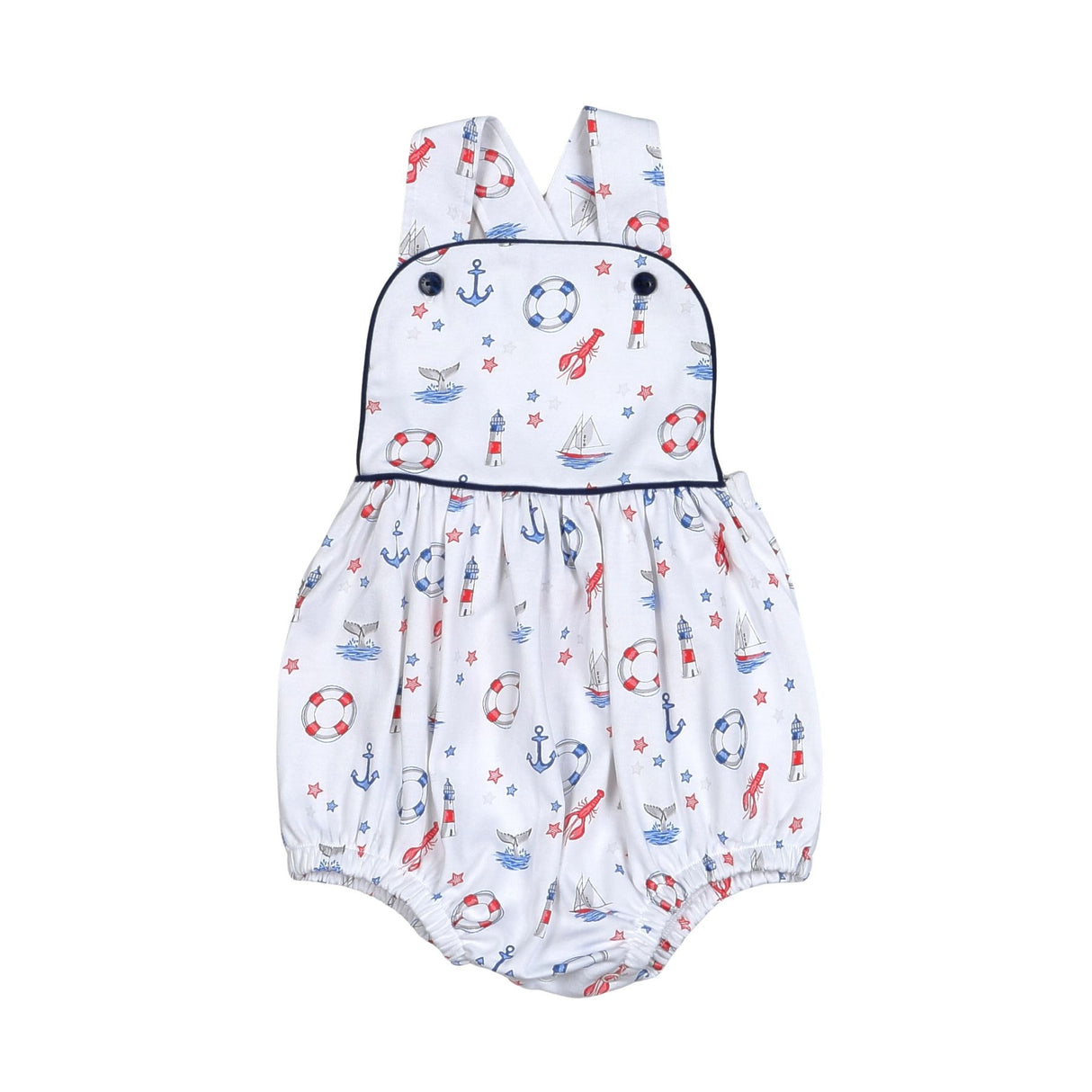 Ahoy Sailor Pima Sun Bubble - Blue