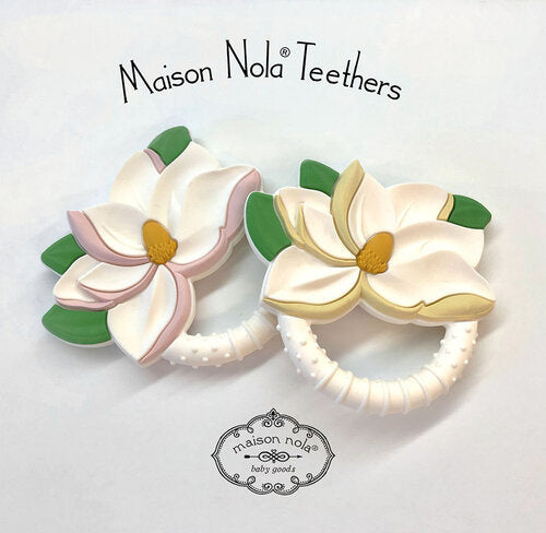 Magnolia Silicone Teether