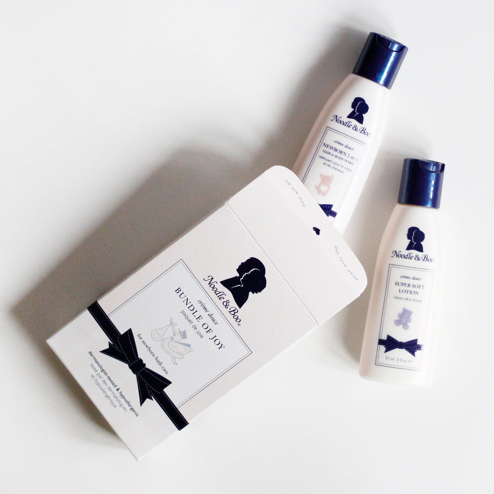 Noodle & Boo Bundle of Joy for Newborn Bath Care Gift Set