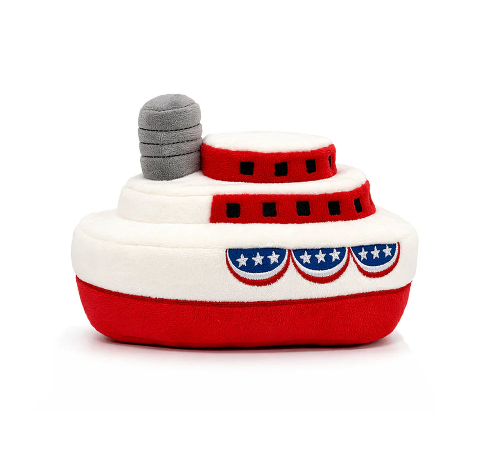 Nola Tawk Captain Nat Steamboat SquishySnuggle Plushie