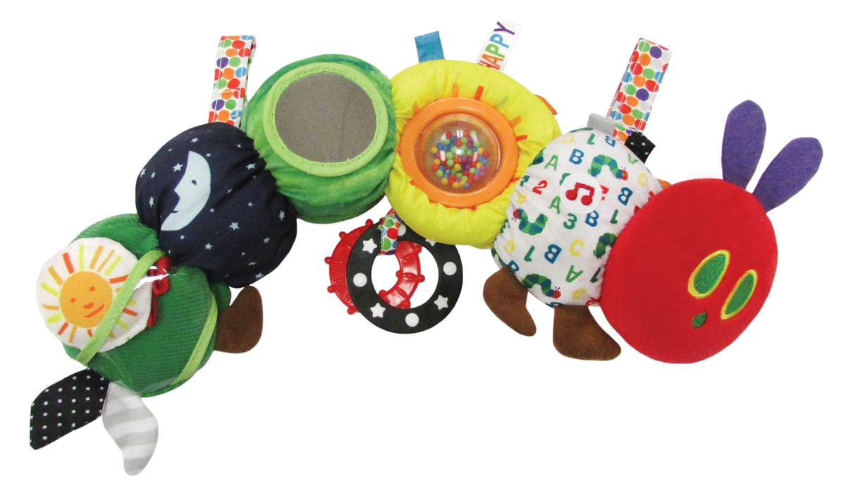 The Very Hungry Caterpillar On the Go Mirror Rattle Toy