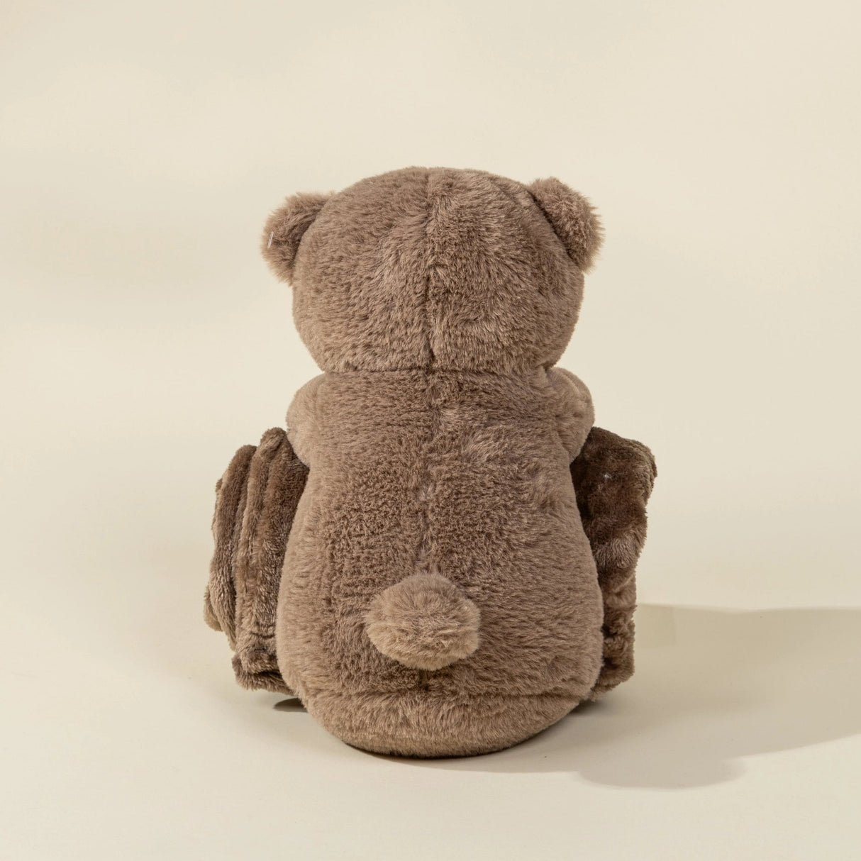 Coco Village Bear Plush Toy Snuggling Blanket