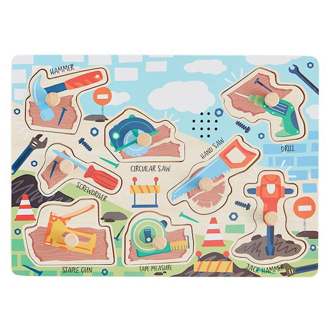 Mud Pie Construction Sound Puzzle