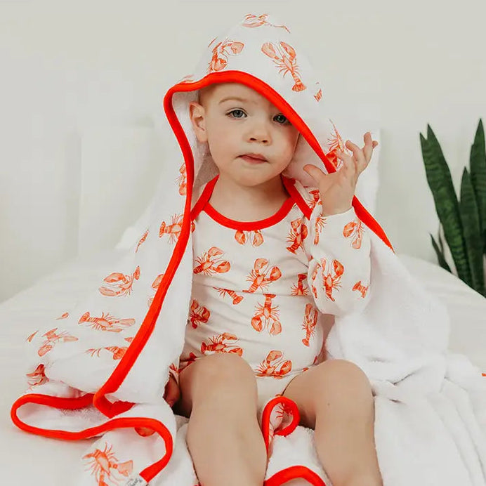 Copper Pearl Premium Knit Hooded Towel | Maine