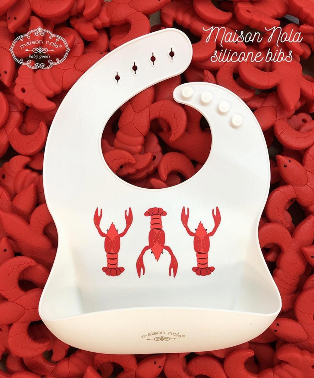 Baby's First Boil Gift Bundle | Silicone Bucket Bib and Teether