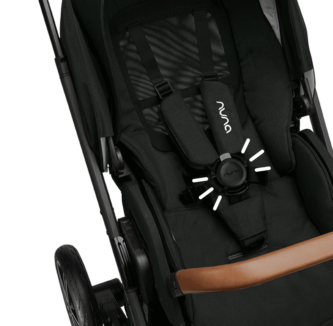 Nuna MIXX Next Stroller with Magnetic Buckle