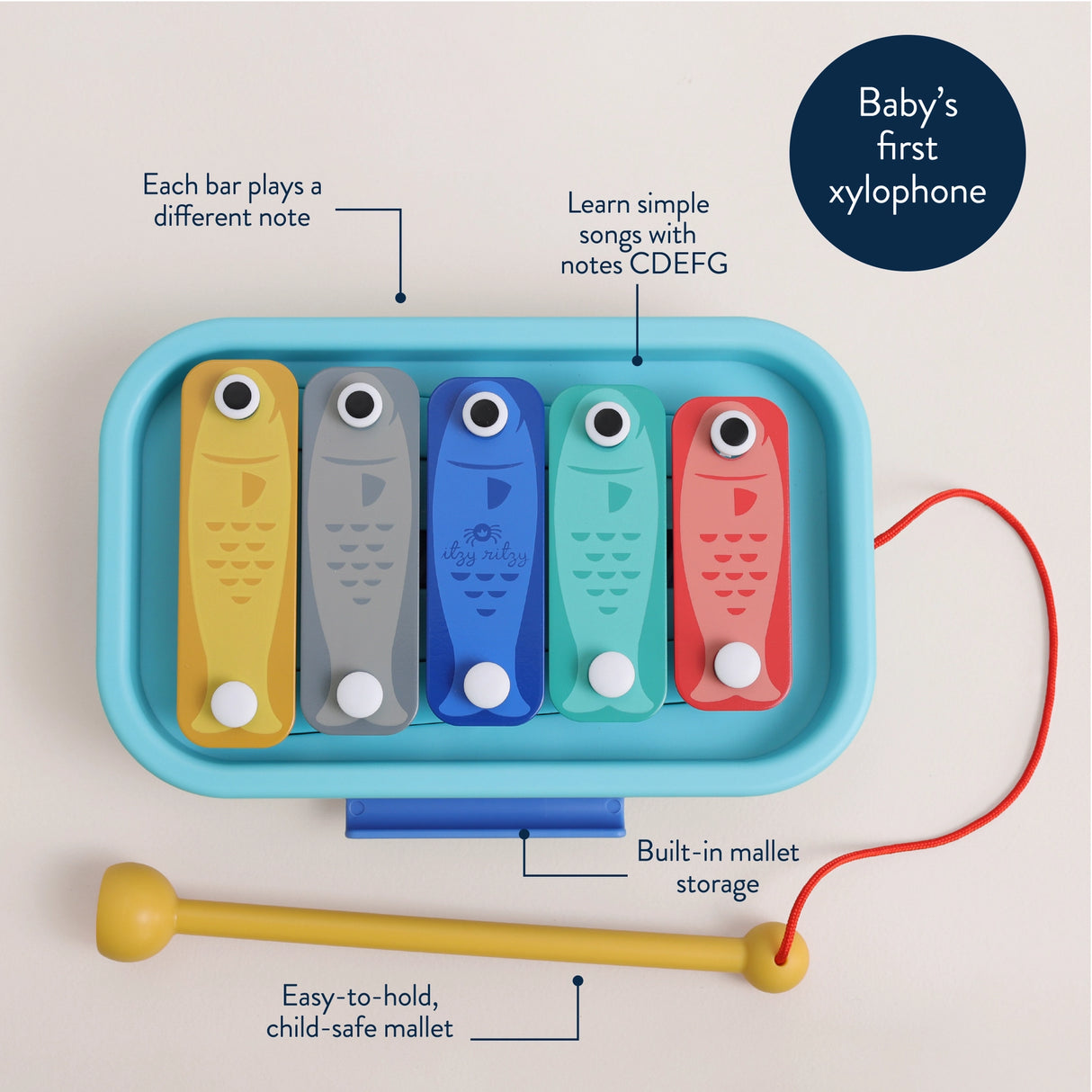 Xylophone Itzy Music School Toy