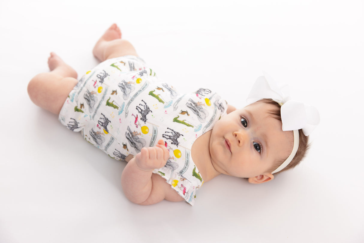 They All Asked For You Organic Muslin Sunsuit