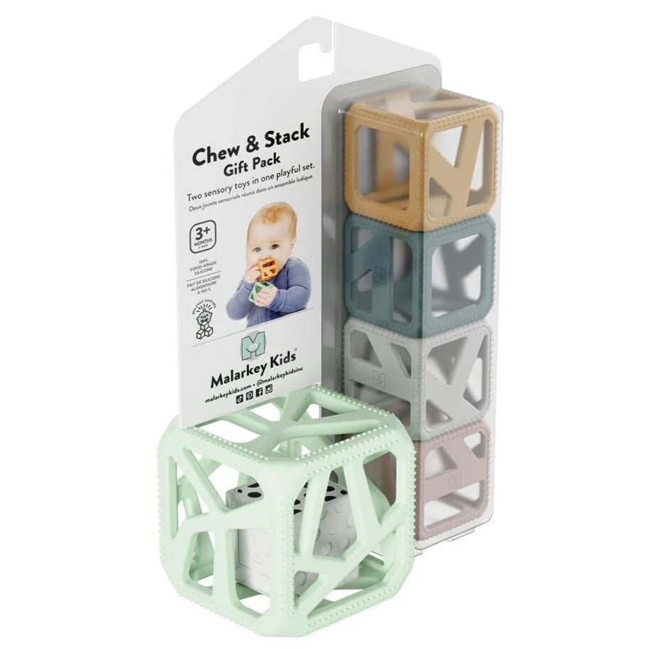 Malarkey Kids Chew and Stack Silicone Gift Pack