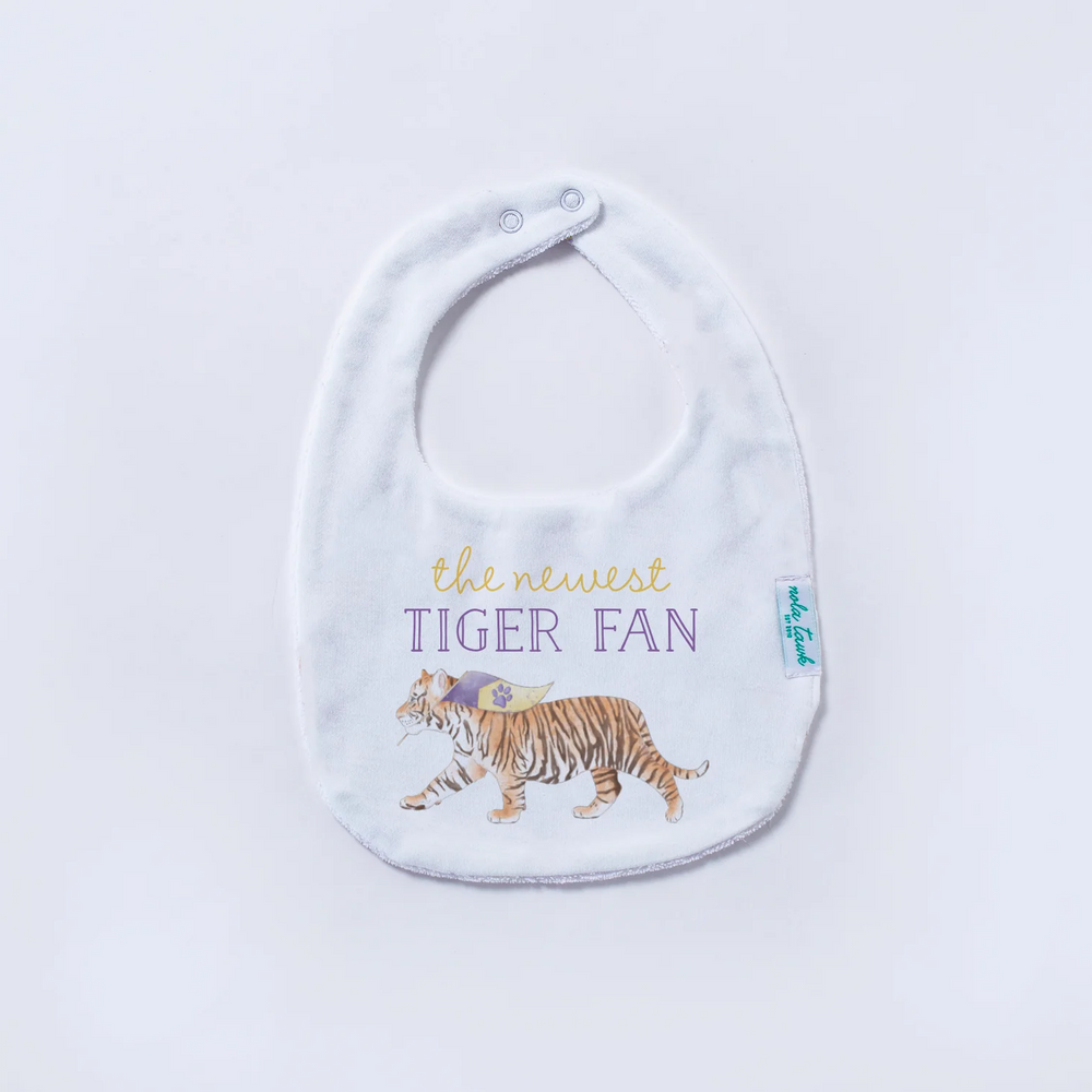 The Newest Tiger Fan Organic Cotton Bib