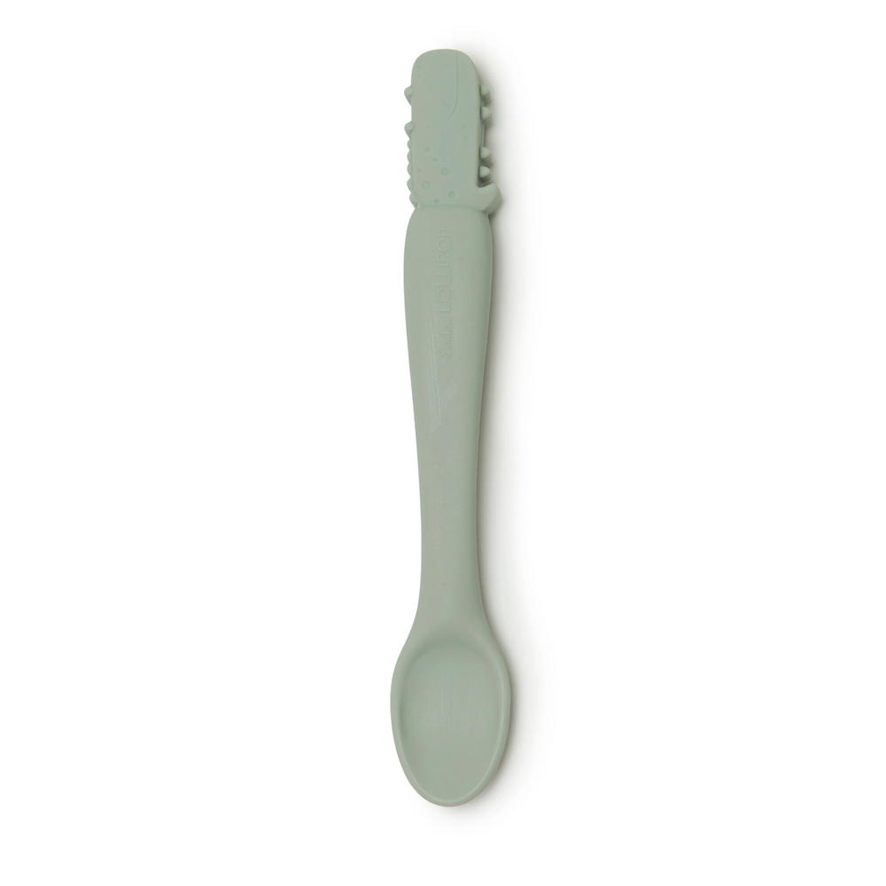 Silicone Feeding Spoon | Alligator